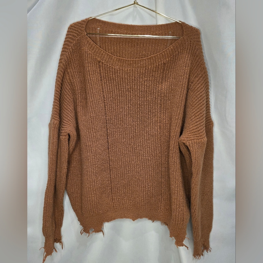 Cozy Rust Colored Women's Sweater
